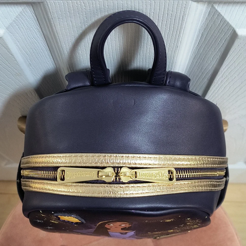 Disney Parks Disney 100 Wish Asha Loungefly Mini Backpack - Picture 9 of 11